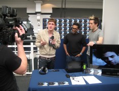 Being interviewed for Ginx.tv... Being interviewed for Ginx.tv...