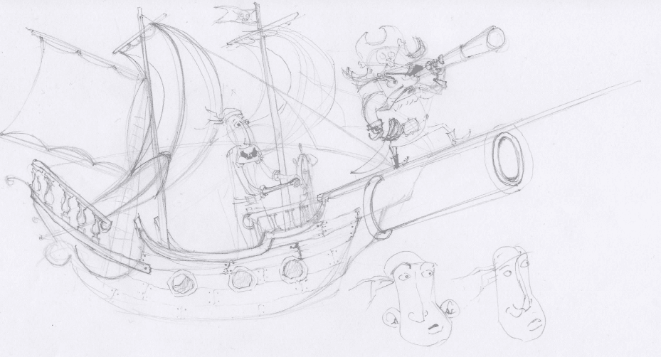 Pirate Concept (Bad Day for a Balloon Ride)