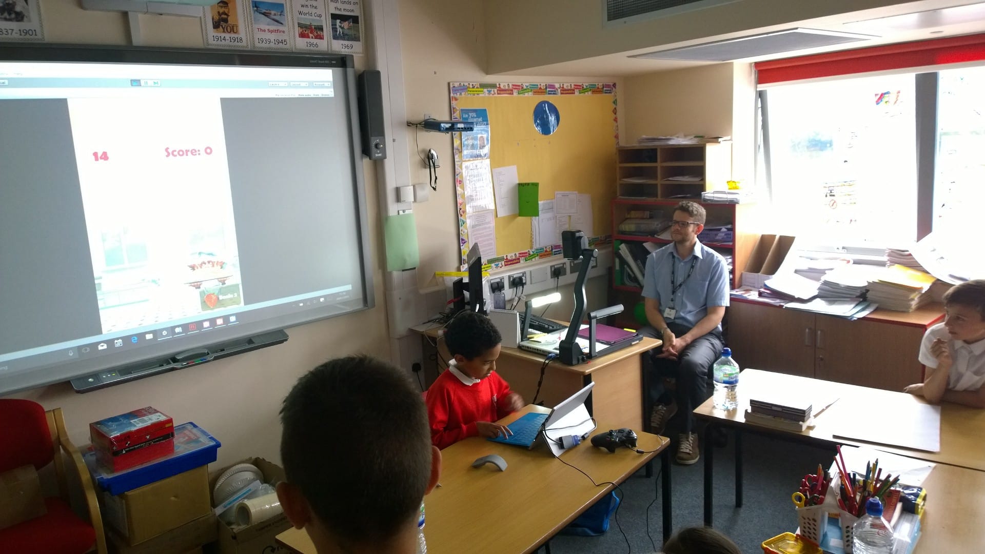 Our Games Development Workshop with Glebe Primary School