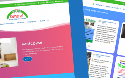 Chaos Created Develops New Website for Central Bristol Children’s Centres