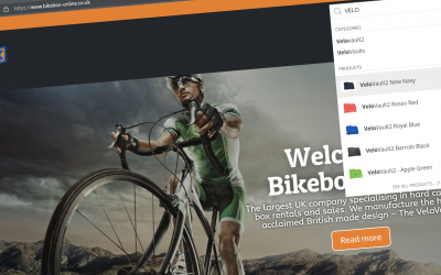 Chaos Created Redesign’s Bikebox Online’s Website