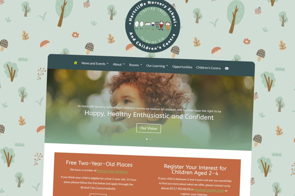 Nursery School Website Design – Chaos Created