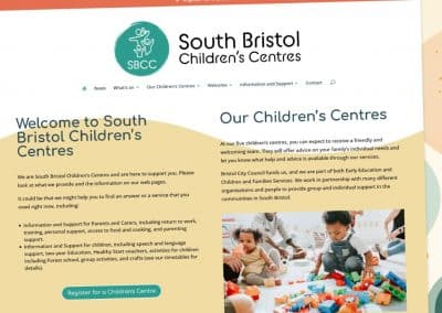 South Bristol Children’s Centres Website